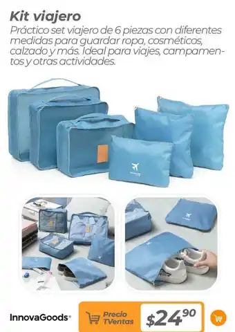 TVentas Kit viajero oferta