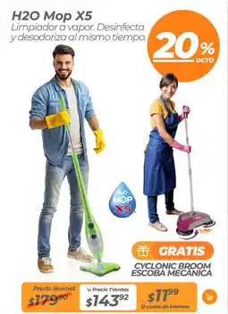 TVentas H2o mop x5 oferta