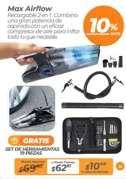 TVentas Max airflow oferta