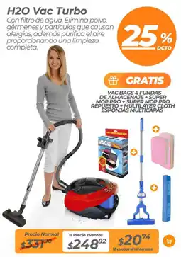 TVentas H20 vac turbo oferta