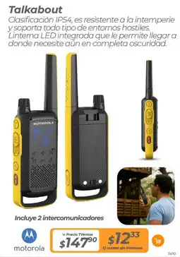 TVentas Talkabout oferta