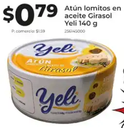 Tia Yeli atún lomitos en aceite girasol oferta