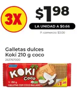 Tia Koki coco galletas dulces oferta