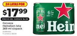 Tia Heineken cerveza lata oferta