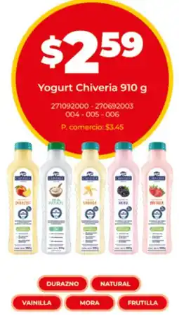Tia Chiveria yogurt oferta