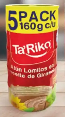 Tia Ta'riko atún lomitos en aceite girasol oferta