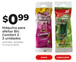 Tia Bic comfort máquina para afeitar oferta