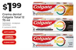 Tia Colgate total 12 crema dental oferta