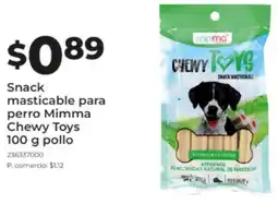 Tia Chewy toys snack masticable para perro mimma oferta