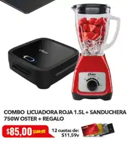 Tia Combo licuadora roja oferta
