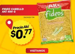 Akí Aki fideo cabello oferta