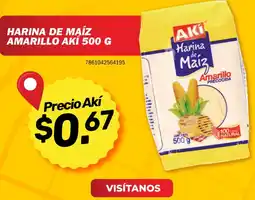Akí Aki harina de maíz amarillo oferta