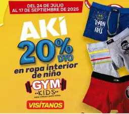 Akí En ropa interior de niño oferta