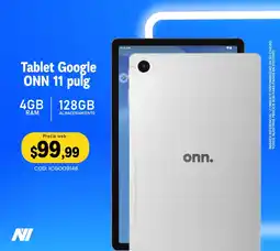 Novicompu Tablet Google ONN 11 pulg oferta