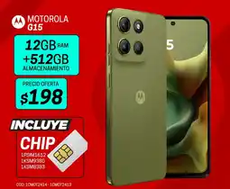 Novicompu Motorola G15 oferta