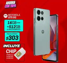 Novicompu Motorola G75 5G oferta