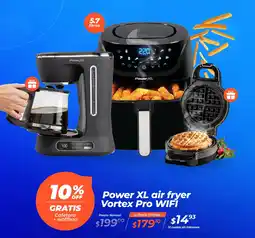 TVentas Power XL air fryer Vortex Pro WIFI oferta