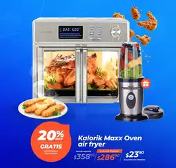 TVentas Kalorik Maxx Oven air fryer oferta