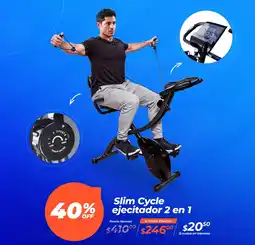 TVentas Slim Cycle ejecitador 2 en 1 oferta