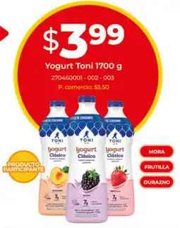 Tia Toni yogurt oferta