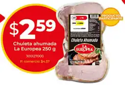 Tia La Europea Chuleta ahumada oferta