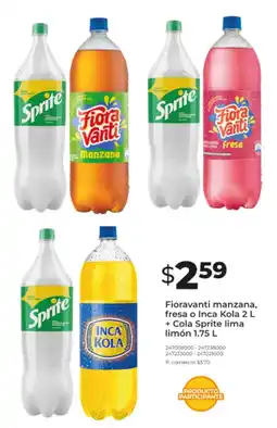 Tia Fioravanti manzana, fresa o inca kola oferta