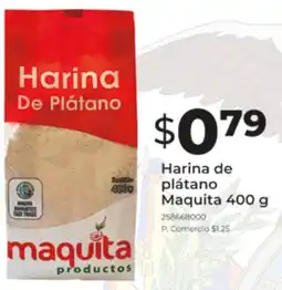 Tia Maquita harina de plátano oferta