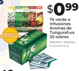 Tia Té verde o infusiones aromas de tungurahua oferta