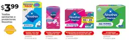 Tia Nosotras toallas sanitarias o protectores oferta