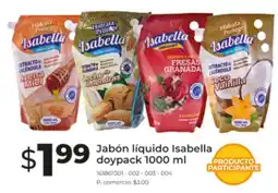 Tia Jabón líquido isabella doypack oferta
