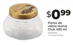 Tia Pomo de vidrio home club oferta