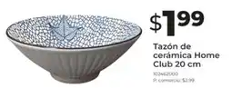 Tia Tazón de cerámica home club oferta