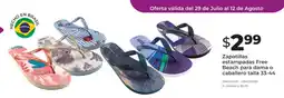 Tia Zapatillas estampadas free beach para dama o caballero oferta