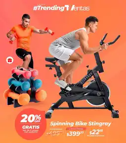 TVentas Spinning bike stingray oferta