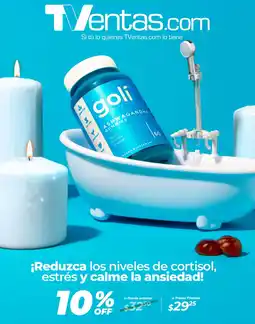 TVentas Goli ¡reduzca los niveles de cortisol, estrés y calme la ansiedad! oferta