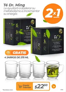 TVentas Té dr. ming oferta