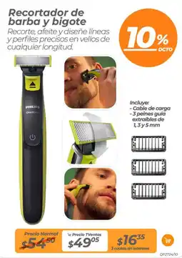 TVentas Recortador de barba y bigote oferta