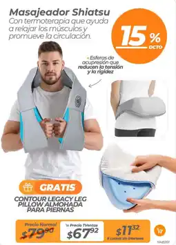 TVentas Masajeador shiatsu oferta