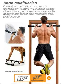 TVentas Barra multifunción oferta