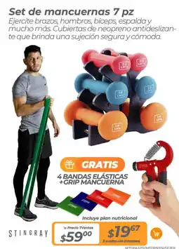 TVentas Set de mancuernas oferta