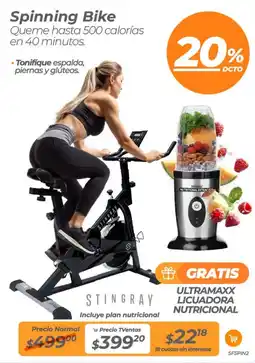 TVentas Spinning bike oferta