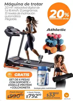 TVentas Máquina de trotar oferta