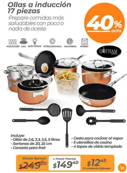 TVentas Ollas a inducción oferta