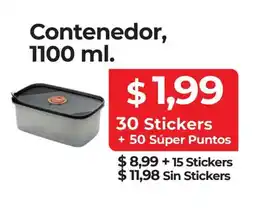 Mi Comisariato Contenedor 1100 ml oferta