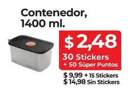 Mi Comisariato Contenedor 1400 ml oferta