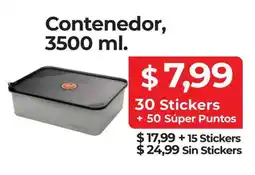 Mi Comisariato Contenedor 3500 ml oferta