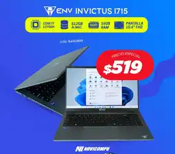 Novicompu ENV Invictus 1715 oferta