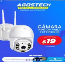 Novicompu Agostech cámara RWI1OP para exteriores oferta