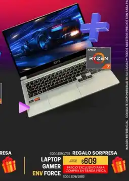 Novicompu Env laptop gamer oferta