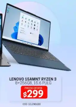 Novicompu Lenovo 15amn7 ryzen 3 oferta